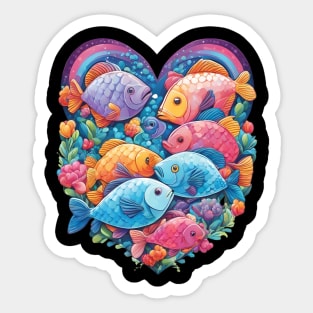 Fish Lover Sticker